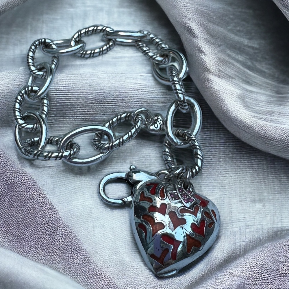 Brighton trust your journey breast cancer awareness bracelet.